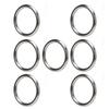 7 ks O-kroužků z nerezové oceli 304, vodotěsné, nerezové, bezešvé, svařované, kulaté, pro