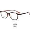 Korean TR6811 Ultralight TR90 Colorful Large Transparent Eyeglass Frame for Students