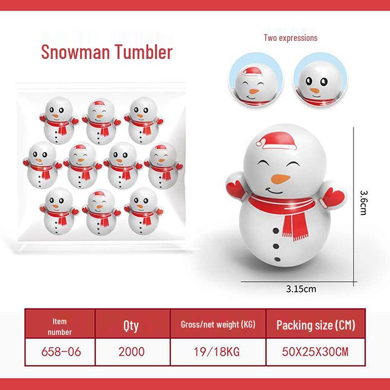 TikTok Stil Mini Stehaufmännchen Astronaut Tiger Blau Desktop Ornament Spielzeug Blind Box