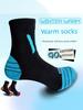 Thickened Wear-Resistant Quick-Drying Outdoor Socks Cotton Hiking Mountaineering Running Men's and Women's Towel-Soled Mid-Tube Sports Cycling Socks