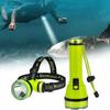 Diving Head Lamp Rechargeable Waterproof Led Light For Underwater Search And Fishing