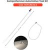 20PC Multifunctional Stainless Steel Car Repair Tool Kit with Portable Carrying Case, Emergency Vehicle Kits, Emergency Escape K