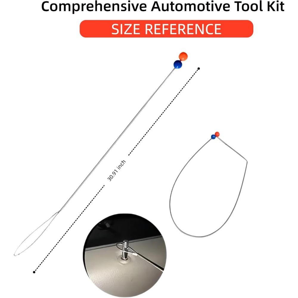 20PC Multifunctional Stainless Steel Car Repair Tool Kit with Portable Carrying Case, Emergency Vehicle Kits, Emergency Escape K