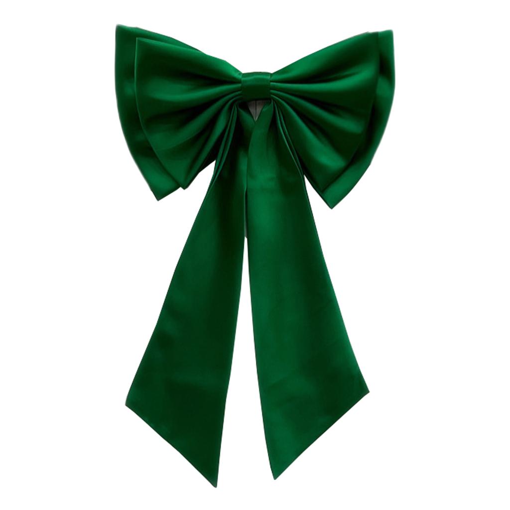 Elegant Satin Wedding Dress Bowknot Lightweight Detachable Bow Waist Decoration for Stage Performance and Cosplay