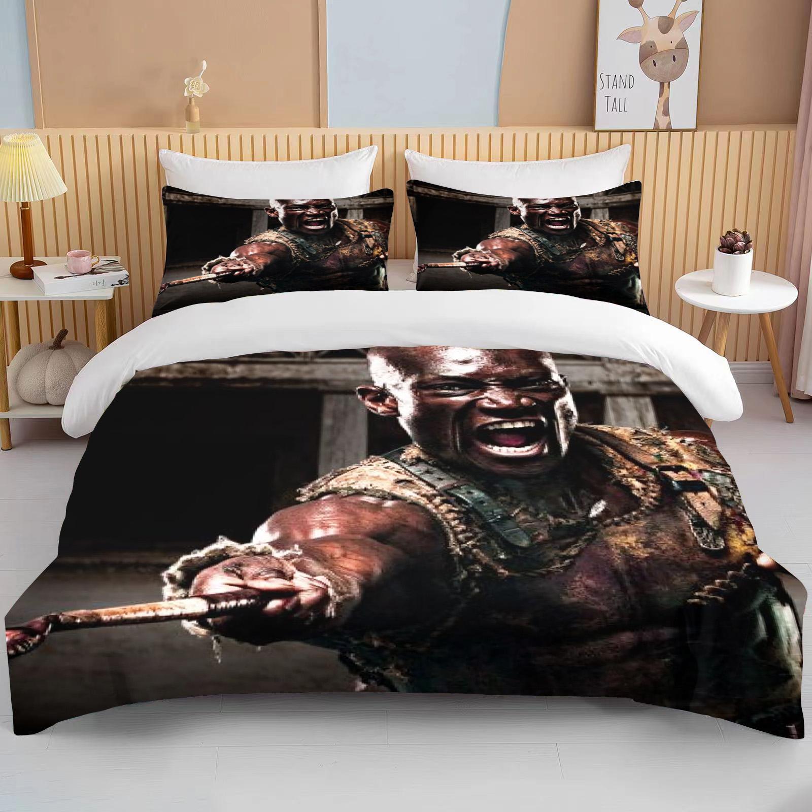 

Ancient Rome Gladiator Bedding Set Duvet Cover Warrior Warrior Single Adult Twin Full Queen Adult Household Bed Three Piece Set 140x200cm 3pcs