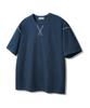 BAKKEN [Men] Color Block Stitch Point Short Sleeve T-Shirt Bk4216 (4 Colors)