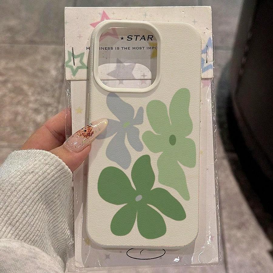 Stilvolle Blumige Litschi Handyhülle Für iPhone 17 Hülle iPhone 15 17 13 12 14 16 Pro Max Plus 17 Air Weiche Silikon Stoßfeste Abdeckung