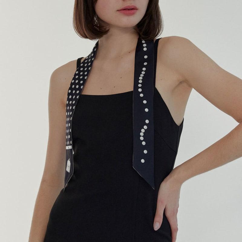 LOVE CHARM Blanc Pearl Square & Bonnie Twilly Scarf