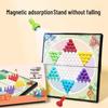 Deli Magnetic Chinese Checkers Game Set