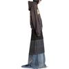 Balenciaga SS24 Tape Type Ripped Pocket Hoodie Large Fit Sweatshirt, Loose Fit Men's Dark Green 744441TQVA98519