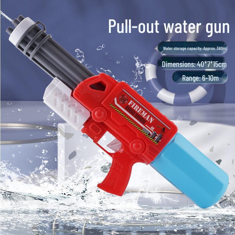 Kids’ XL High-Pressure Gatling Water Gun for Beach Battles