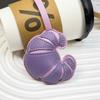 Croissants Bag Charm Pendant Aesthetic Purse Charms Aesthetic keychains Keyring for Women Backpack Purse Handbag Decors