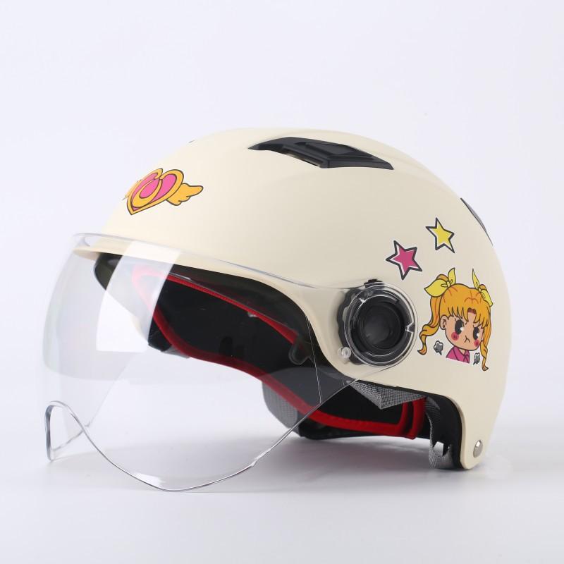 3C Certified Half Helmet Electric Scooter Motorcycle Riding - All Season Unisex Safety Headgear