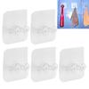 5pcs Razor Holder Multiple Uses Self Adhesive Wall Hanging Phone Holder Shower Towel Hooks