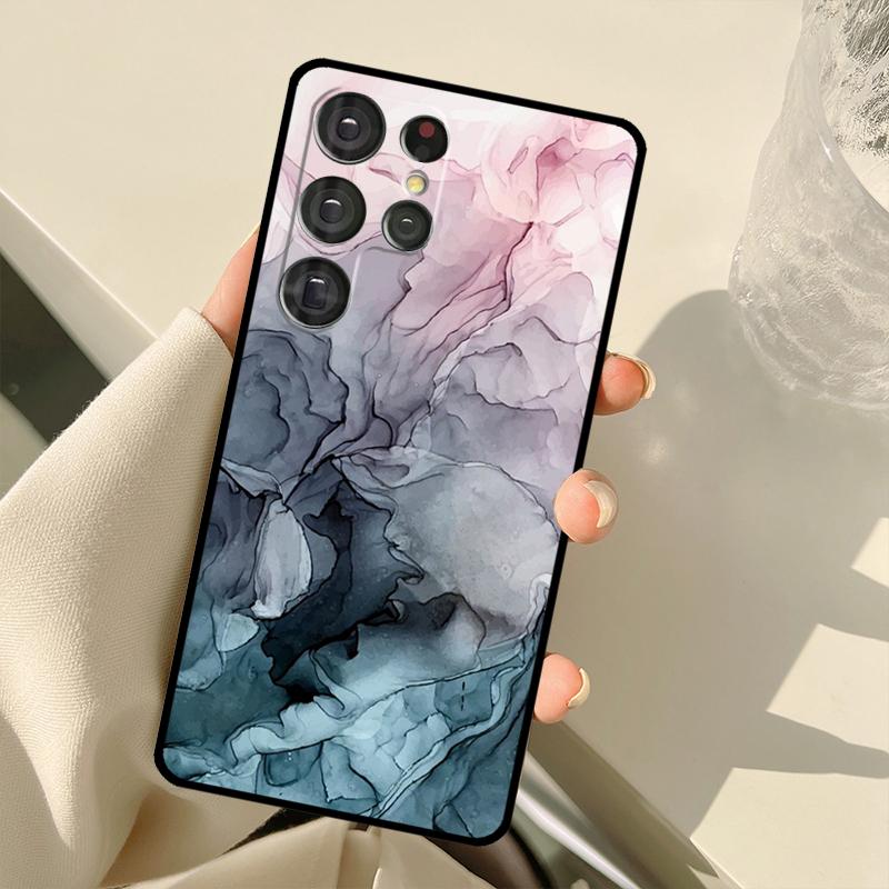 Beachy Pastel Abstract Painting Case For Samsung Galaxy S22 Ultra S21 S20 S24 S25 Ultra S9 S10 Plus S23 FE S25 FE Back Cover