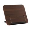 Solid Wood Book Stand Adjustable With Safety Features Foldable Ergonomic For Secure Reading Cooking And Study