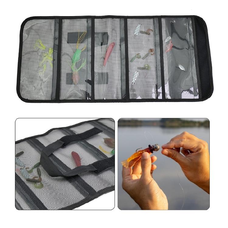 Fishing Long Vertical Jigs Case Metal Jigs Lure Fishing Baits Bag Waterproofs Tool Pockets Bag Fishing Lure Organizers