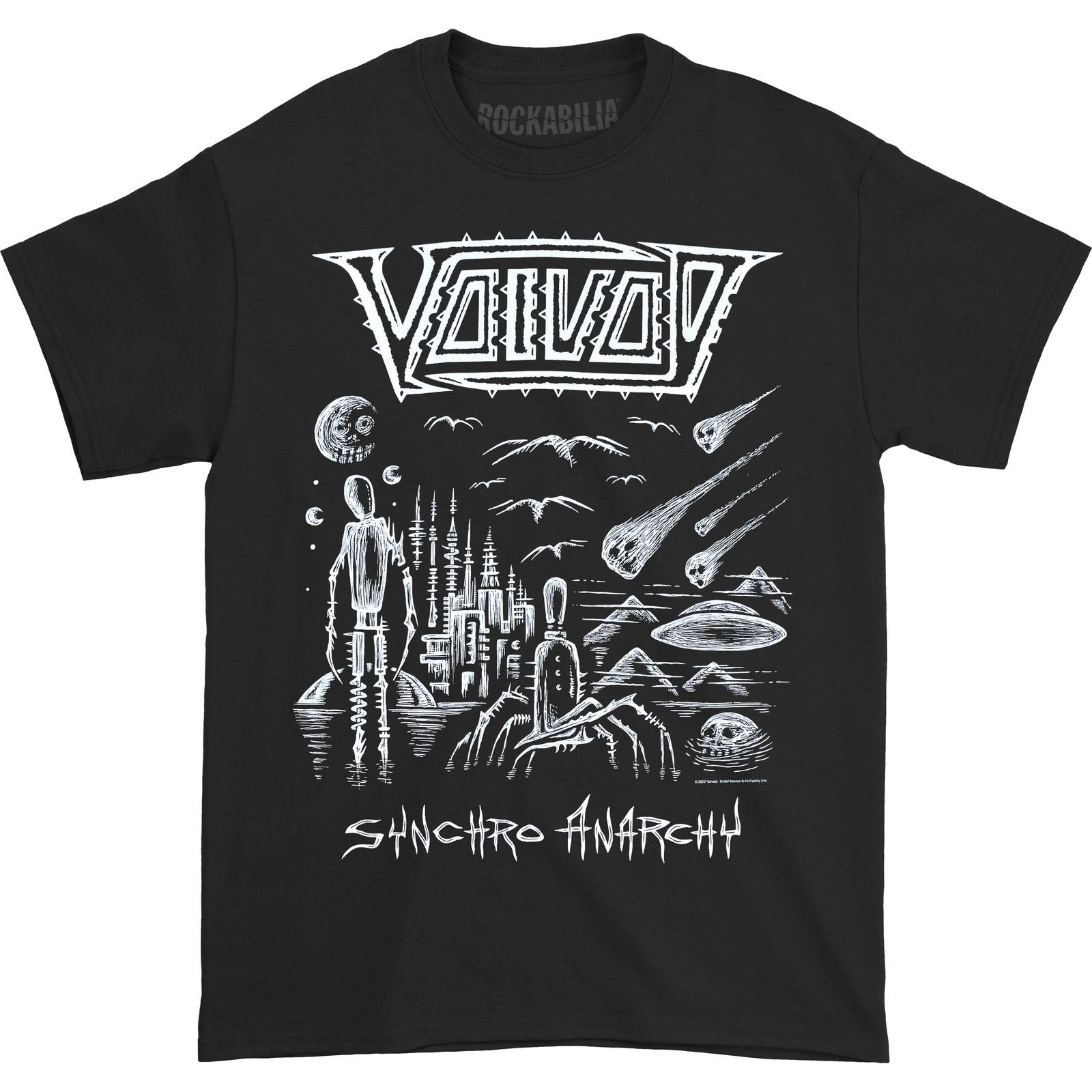 Men s Voivod Synchro Anarchy T-shirt Large Black 3XL