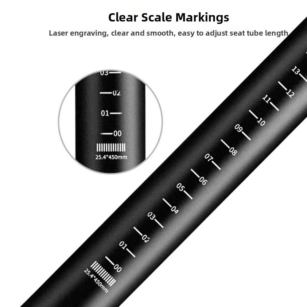 25.4/27.2/28.6/31.6mm Bicycle Seat Post Aluminum Zinc Zinc Alloy Bike Seat Tube  Fixed Gear Bike