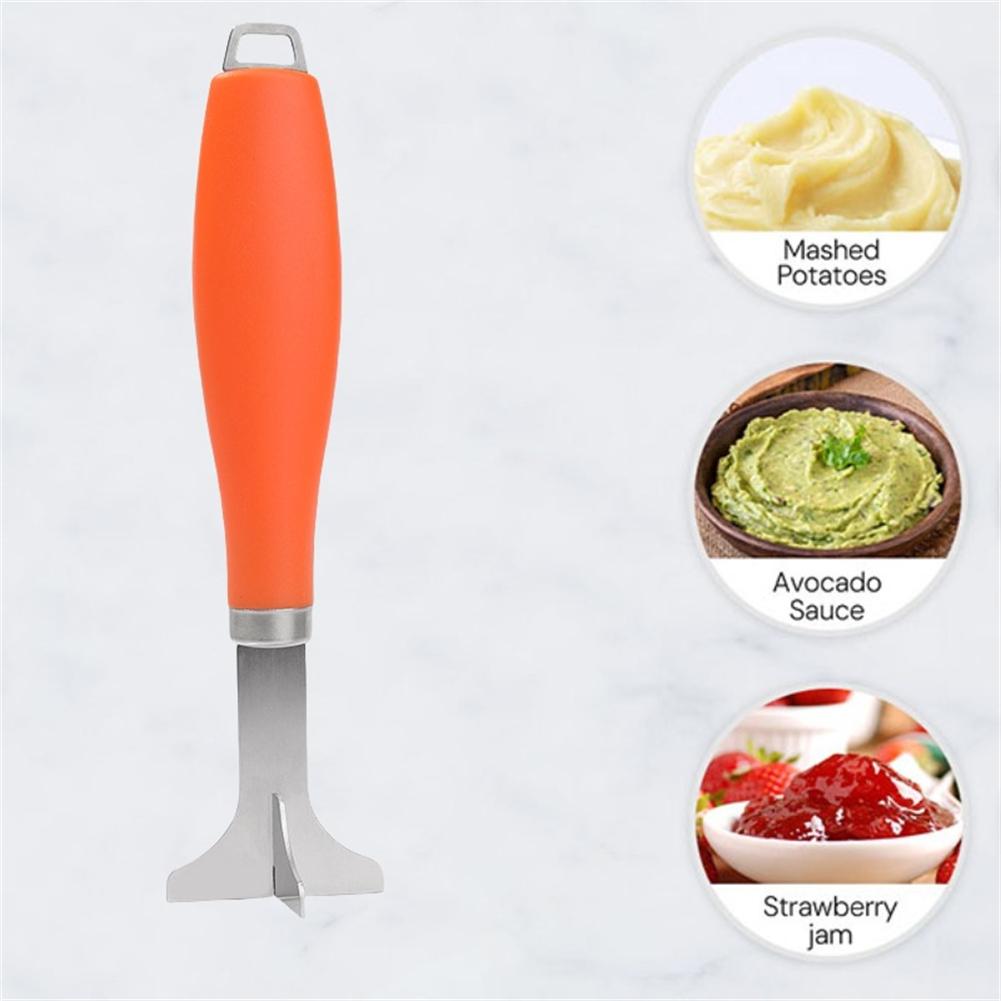 Hamburger Chopper Potato Masher Stainless Steel Meat Chopper Cooking Tool