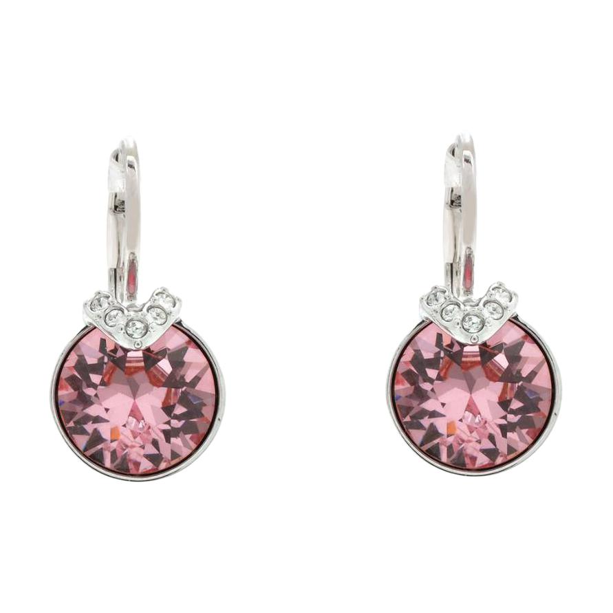 

Swarovski Pure Color Design Lucky Crystal Earrings Women Earrings Pink 5734235 Box (Random Color)