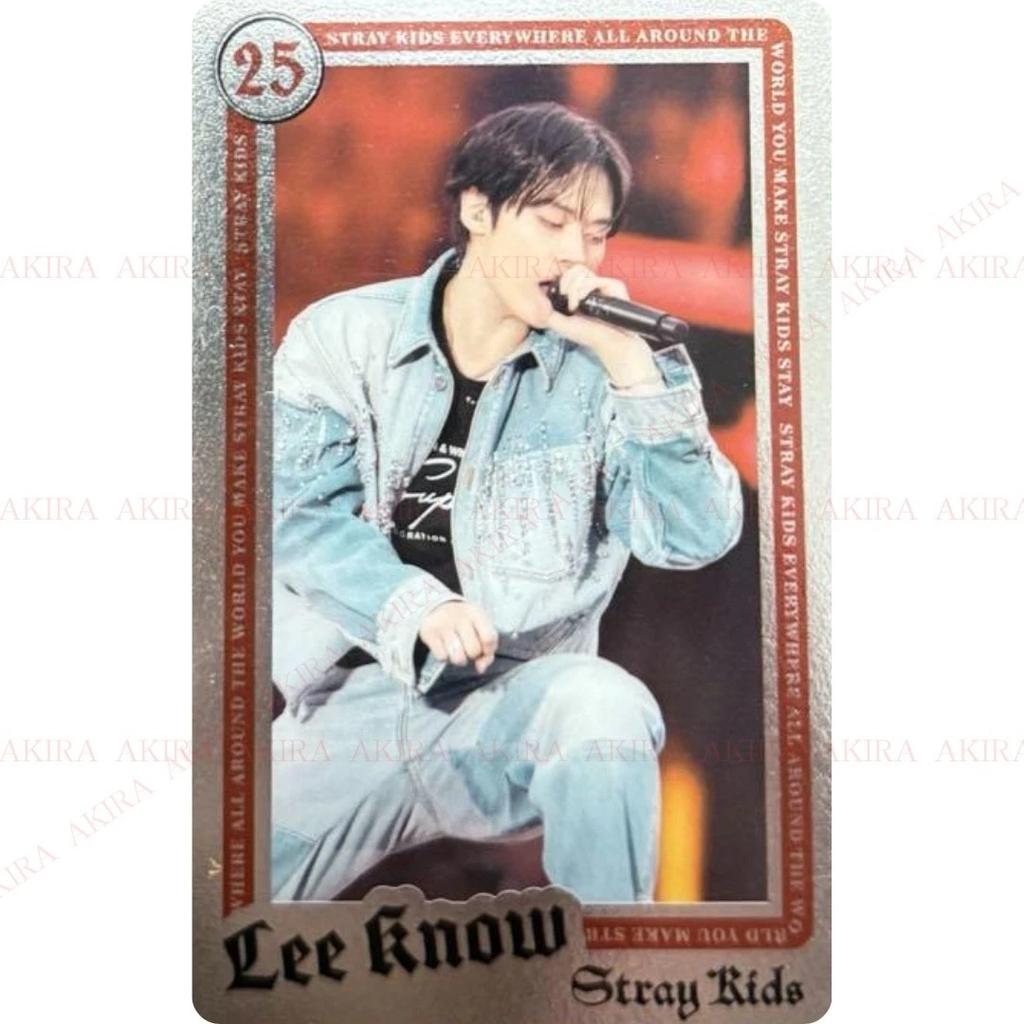 STRAY KIDS World Tour dominATE JAPAN ECOPA LIVE PHOTO CARD OFFICIAL