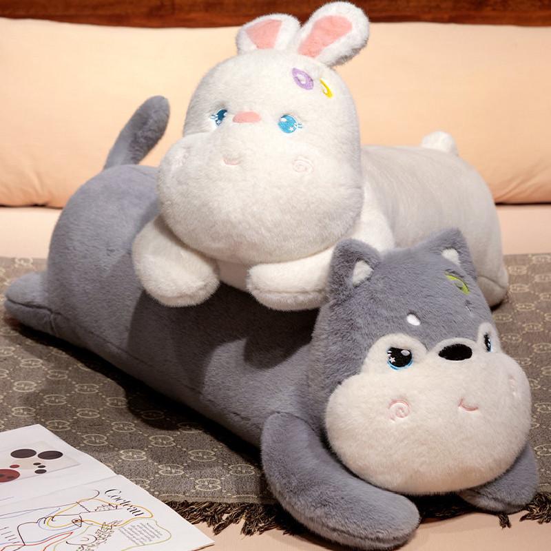 Capybara Fox Rabbit Plush Toy Long Leg Clamp Sleeping Lounge Bed Decor Couch