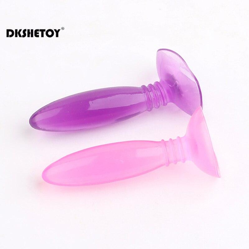 Manual Female Masturbation Device Anal Plug Silicone Simulation Penis Vibrator Portable Adults Sex Toys For Women