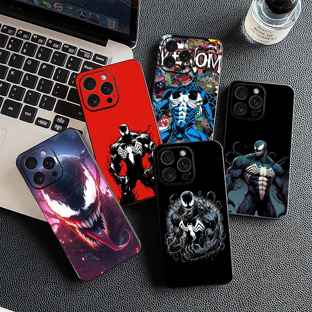 Cover for Motorola Moto Edge 70 60 Fusion NEO Pro G56 G96 G04 G05 20 G Stylus Casing Phone Case Venom Superhero Marvel