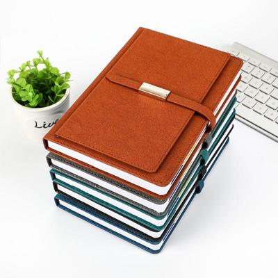 (Logo kann eingraviert werden) A5-Business-Notizbuch mit festem Einband, Karten können eingelegt werden, leere Besprechungsprotokolle, High-End-Studententagebuch, Notizblock