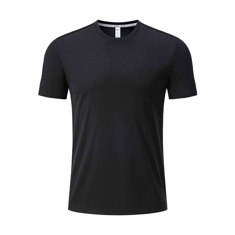 New Men'S Polo Shirt Made Of Pure Cotton With Dropped Shoulders High-Quality Loose Fit For Fitness Versatile For Daily Exercise Short Sleeved Casual