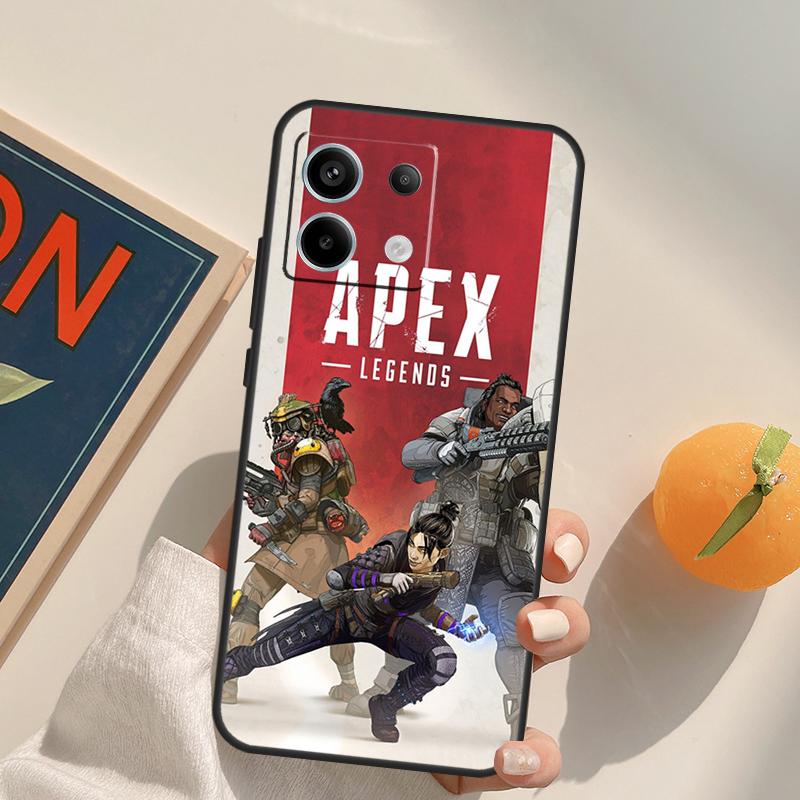 Apex Legends Funda For Xiaomi Redmi Note 14 Pro 9 10 11 12 13 Pro 10S 11S 12S Redmi 10C 12C 13C 14C Case
