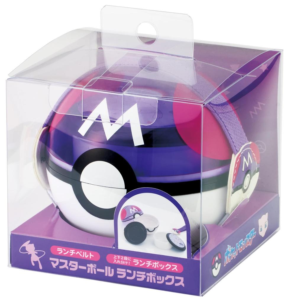 Skater Prânz Master Ball pentru Cutie, Forma de Bilă, Pokémon, Băieți, LMS3-A