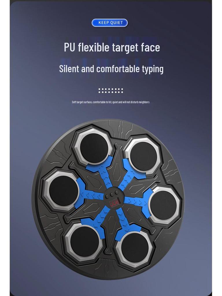 Kids' Bluetooth Boxing Target Rhythm Trainer & Stress Relief Toy