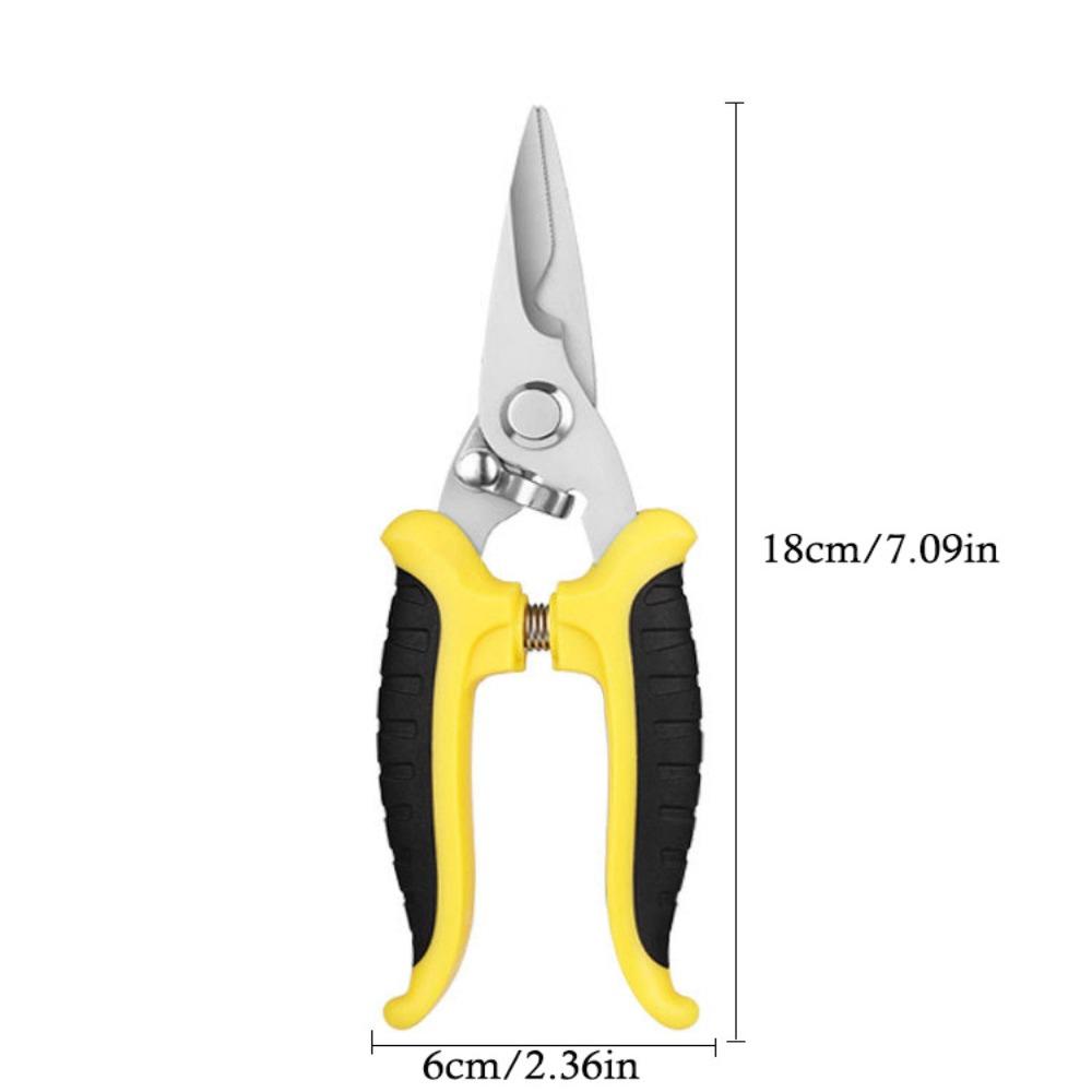 Manually Operated Electrician Scissors Groove Cutting Shears Thin Steel Plate Cutting