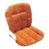 Winter Desk Chair Cushion with Back Support And Removable Washable Cover Thickened Telescopic Straps for Anti-Slip Office