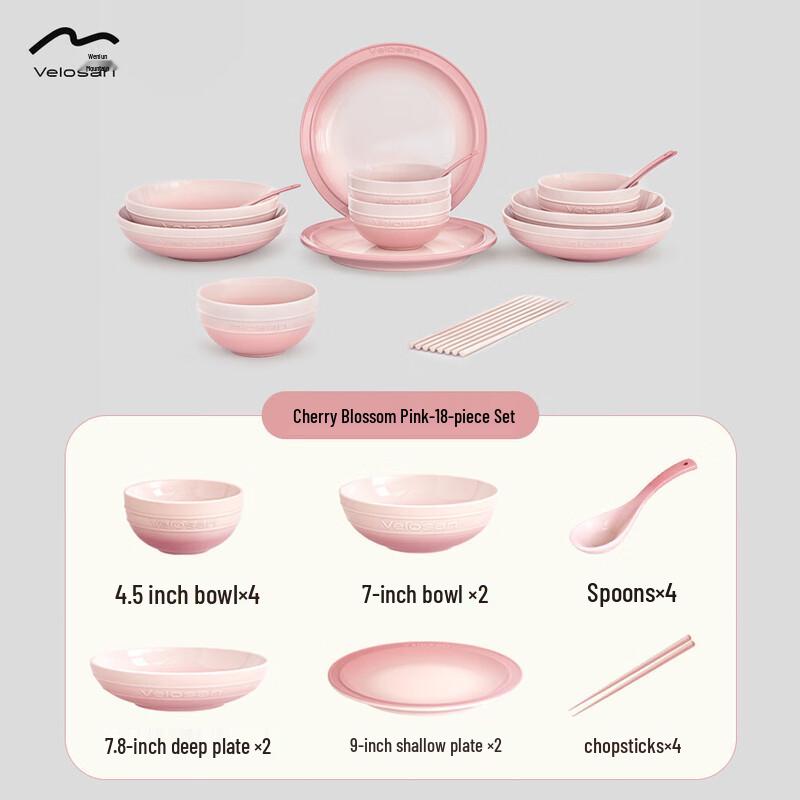 European Pebble Design Ceramic Dinnerware Set