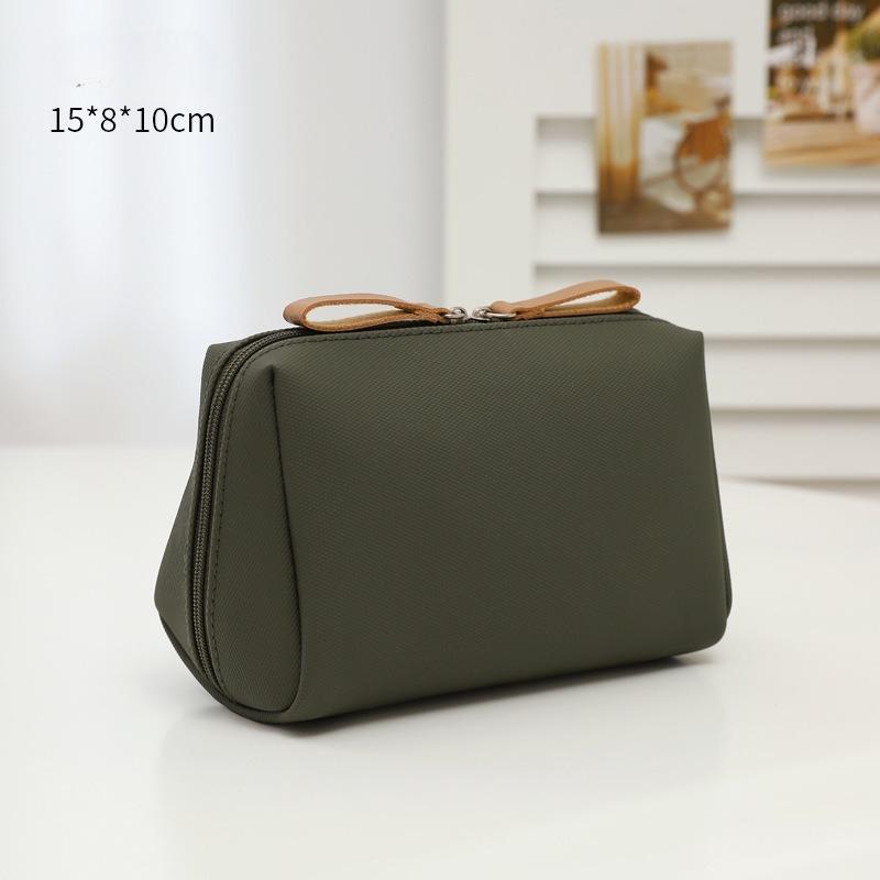 New Korean-style Red Envelope Women's Casual Large-capacity Waterproof PU Leather Film Storage Travel Bag Makeup Bag Niche Portable Small Bag
