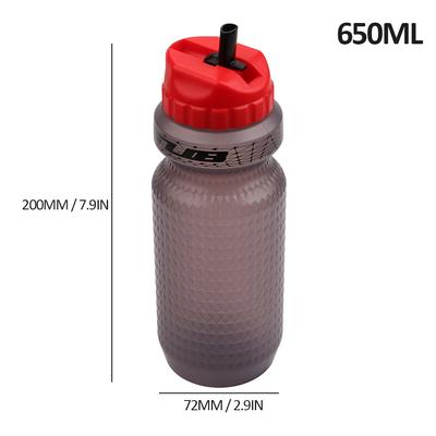 Botella de Agua para Bicicleta a Prueba de Fugas de Gel de Sílice Botella de Agua Deportiva Bicicleta de Montaña Bicicleta de Carretera Ciclismo