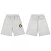 Corteiz Streetwear Short Pants Men Women Alcatraz Ship Print Loose Fit Cotton Shorts