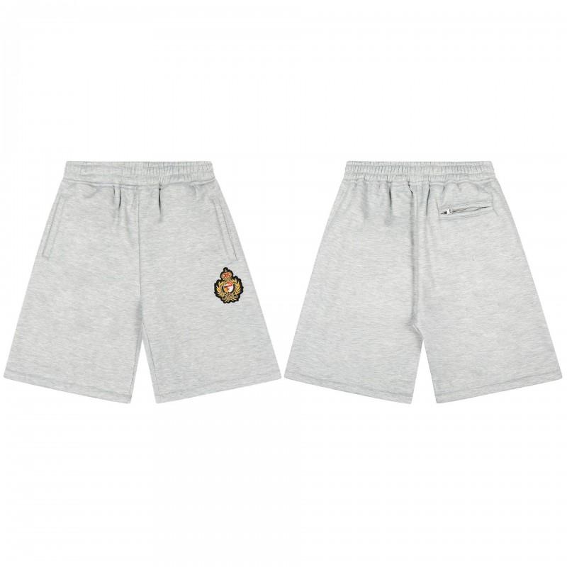 Corteiz Streetwear Short Pants Men Women Alcatraz Ship Print Loose Fit Cotton Shorts