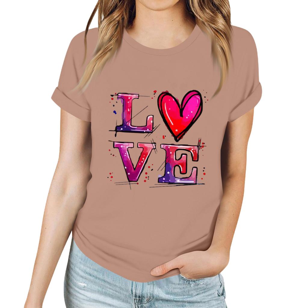 Damska casualowa koszulka z nadrukiem słoneczników, okrągły dekolt, pulower, krótki rękaw