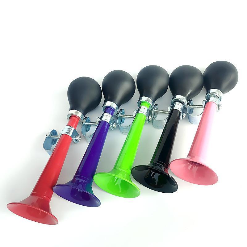 Handheld Bike Bell Loud Clear Safety Warning Anti-Aging Portable Compact for Off-road Cycling City Commute Use