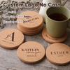 Free Personalized Custom Cork Coaster Bulk Wedding Favors for Guests Coaster  Bridal Shower Gift Party Favors Promotional Items