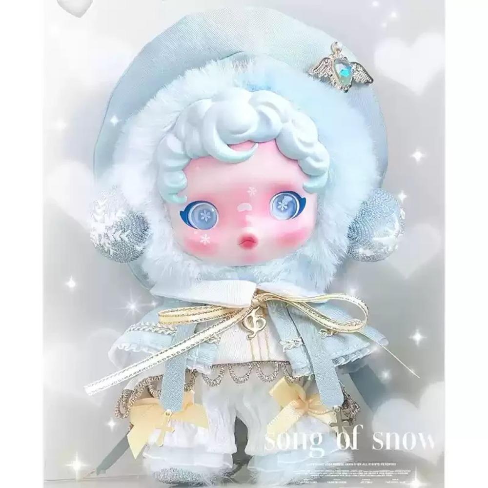 

Для милых кукол Skullpanda Зимняя музыкальная серия Одежда Сделай сам Виниловые куклы Наряды с юбкой принцессы Милые кукольные костюмы Аксессуары Подарок only clothes no doll