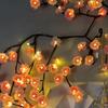 Cross-Border LED Bendable Branch Rattan Plum Blossom Tree Lamp