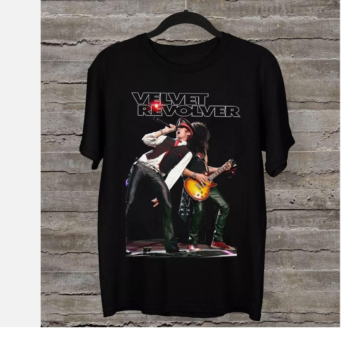 

НОВАЯ Редкая футболка группы VELVET REVOLVER, унисекс, размеры S-4XL, подарочная S