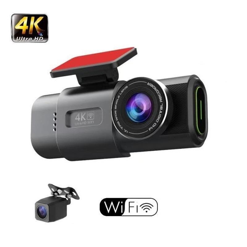 HD divu objektīvu videoreģistrators, 4K īpaši