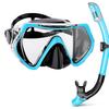 Adult Snorkeling Set Tempered Glass Diving Goggles