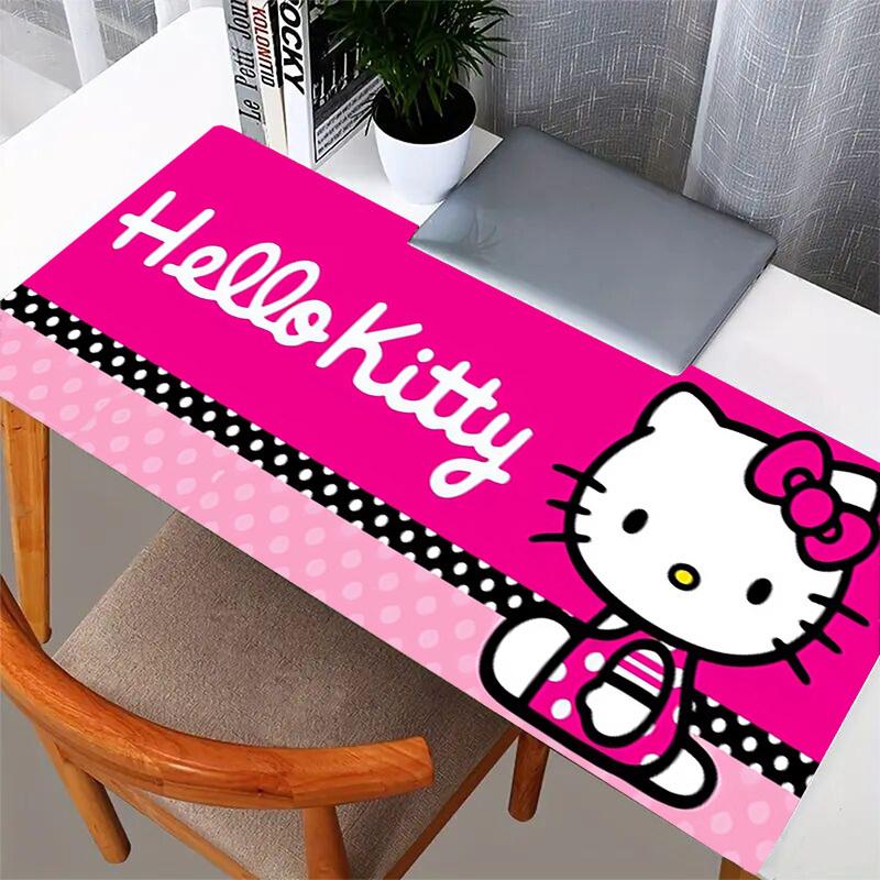 1pc Hello Kitty Pink Background Computer Pad with Vibrant Print, Mouse Pads for Desk 170